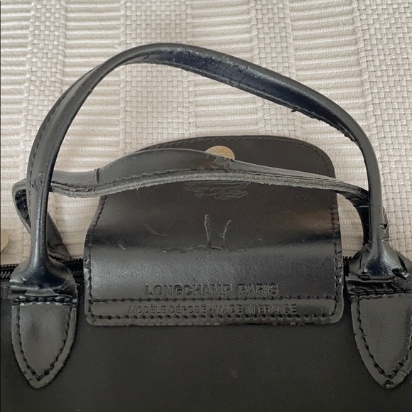 Longchamp authentic black small pouch/bag - Picture 5 of 6